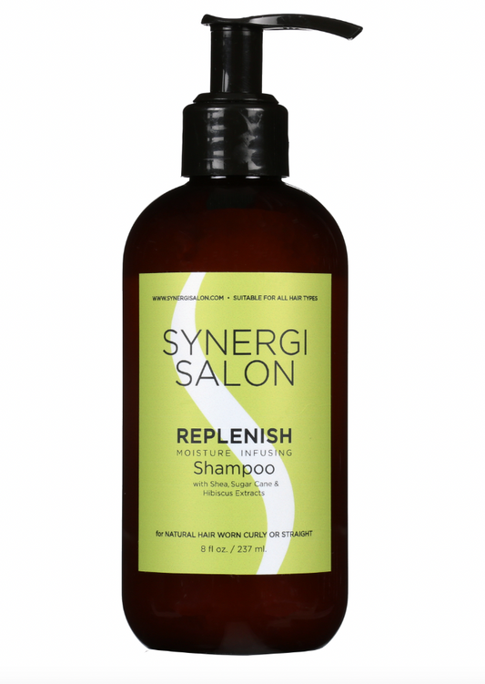 "Get Luscious, Hydrated Locs with Synergi Replenish: The Ultimate Moisturizing Shampoo and Conditioner for Natural Hair"?