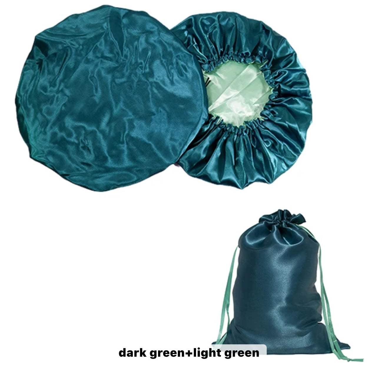 Synergi Green Dream Silk Bonnets